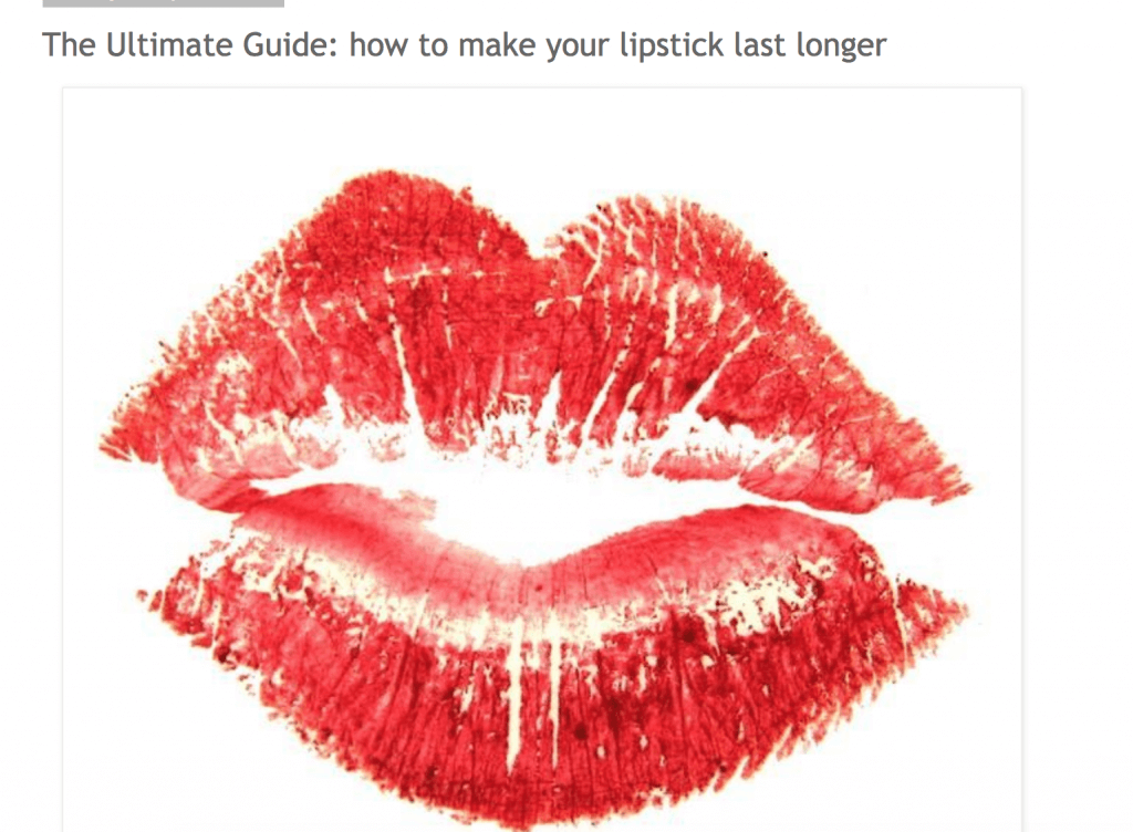 Photo of The Ultimate Guide: how to make your lipstick last longer from lesimplyclassy.blogspot.com