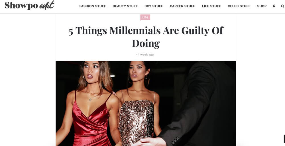 Photo of 5 Things Millennials Are Guilty Of Doing from Showpo.com
