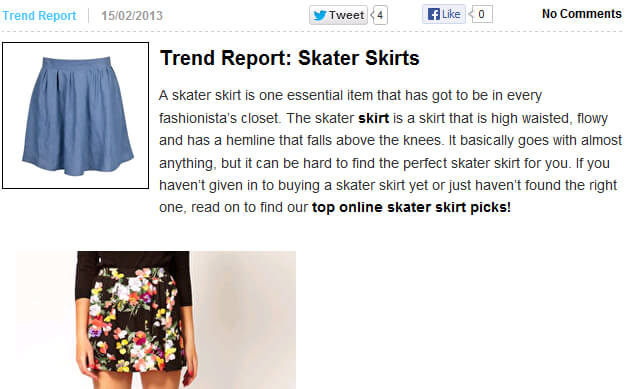Photo of Trend Report: Skater Skirts from 2threads.com